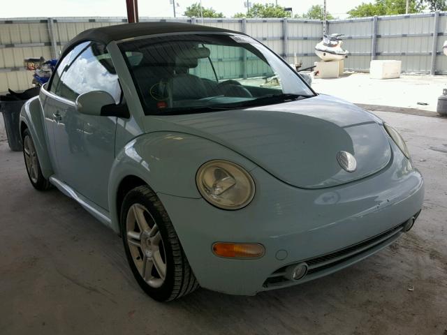 3VWCD31Y94M349990 - 2004 VOLKSWAGEN NEW BEETLE 蓝色 照片 1