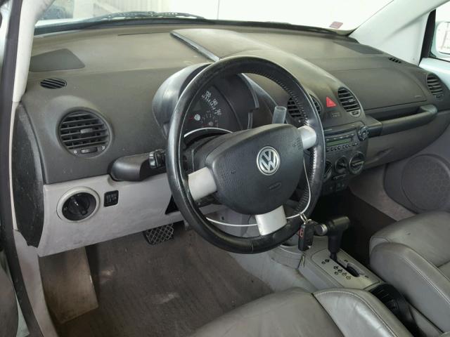 3VWCD31Y94M349990 - 2004 VOLKSWAGEN NEW BEETLE 蓝色 照片 9