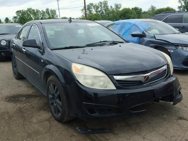 1G8ZS57N67F160174 - 2007 SATURN AURA XE BLACK photo 1