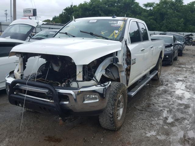 3C6TR5JT5DG526206 - 2013 RAM 2500 SLT WHITE photo 2