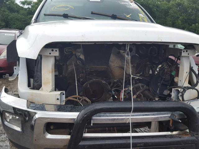 3C6TR5JT5DG526206 - 2013 RAM 2500 SLT WHITE photo 7