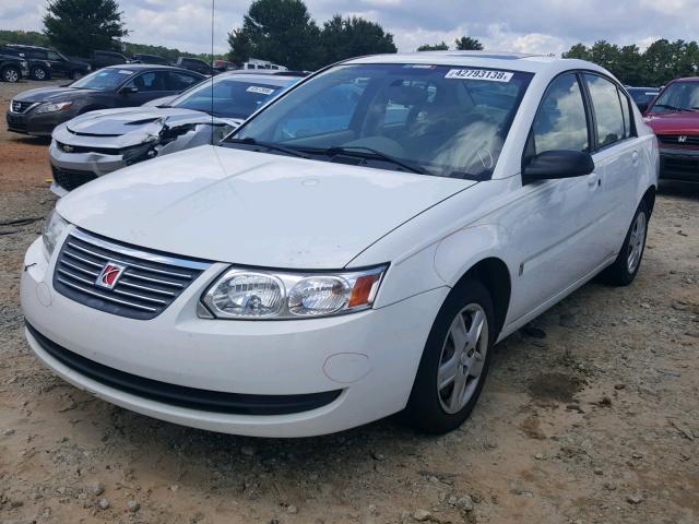 1G8AJ55F87Z166102 - 2007 SATURN ION LEVEL WHITE photo 2