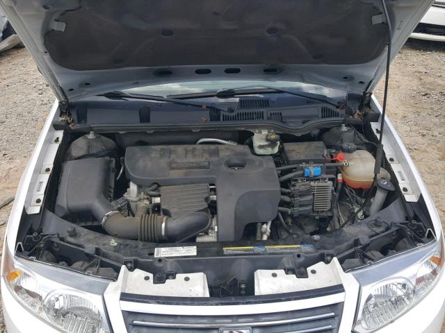 1G8AJ55F87Z166102 - 2007 SATURN ION LEVEL WHITE photo 7