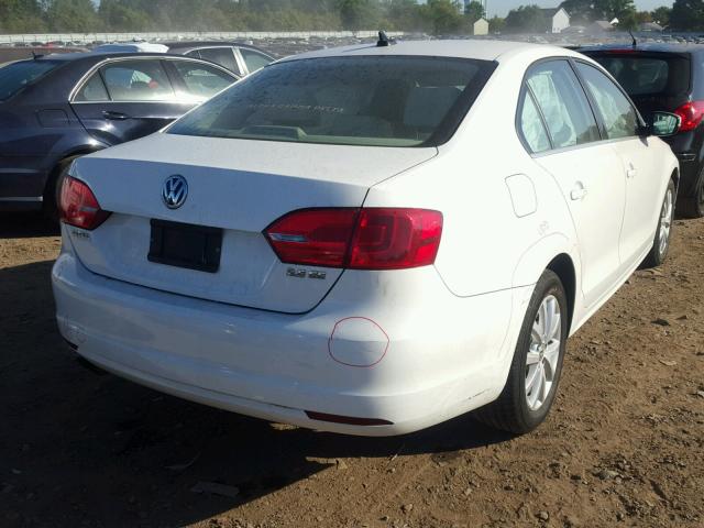 3VWDP7AJ0DM438238 - 2013 VOLKSWAGEN JETTA SE Ağ foto 4