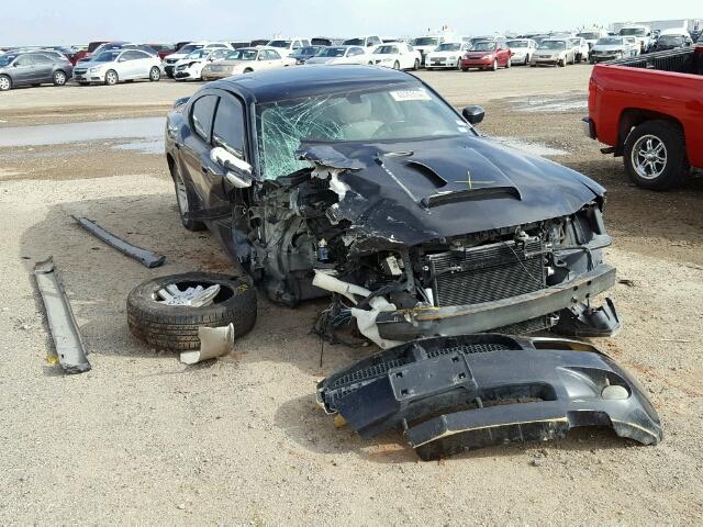 2B3LA53H86H344237 - 2006 DODGE CHARGER BLACK photo 1