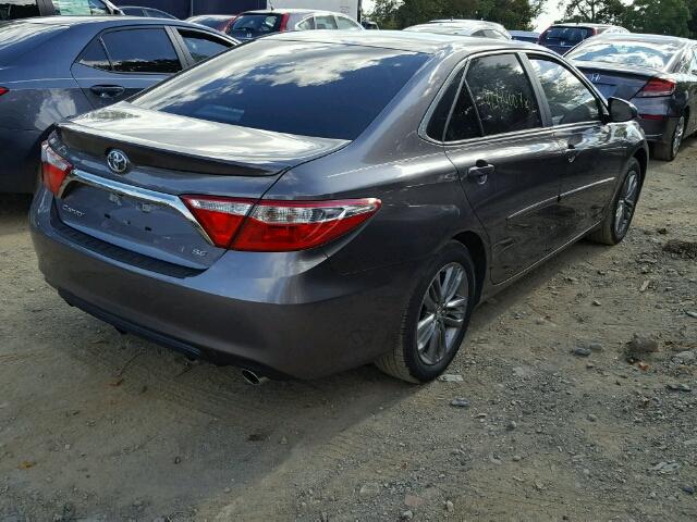 4T1BF1FK0HU405619 - 2017 TOYOTA CAMRY LE CHARCOAL photo 4