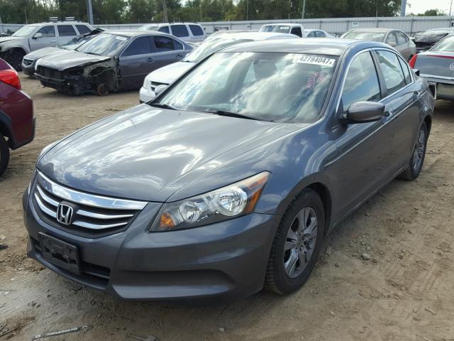 1HGCP2F46CA047841 - 2012 HONDA ACCORD LXP GRAY photo 2