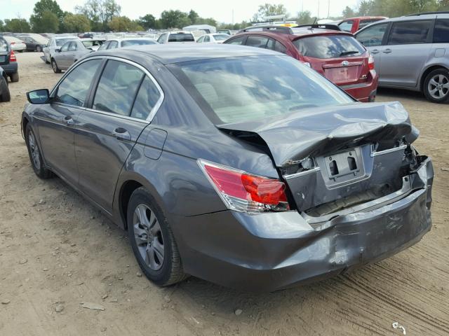 1HGCP2F46CA047841 - 2012 HONDA ACCORD LXP GRAY photo 3