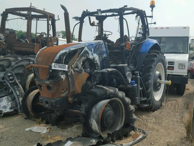 HACT7210HJE101753 - 2018 CASE TRACTOR BLUE photo 2