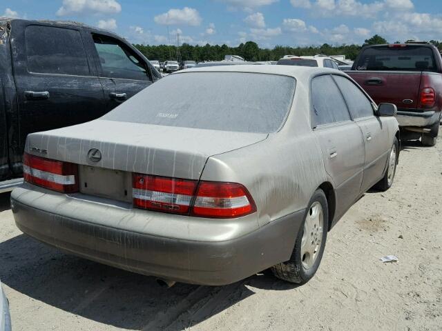 JT8BF28G1Y5099235 - 2000 LEXUS ES 300 TAN photo 4