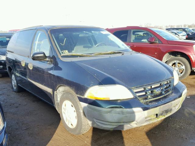 2FMZA514XYBB52456 - 2000 FORD WINDSTAR L GREEN photo 1