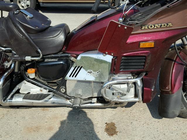 1HFSC1428HA305520 - 1987 HONDA GL1200 A MAROON photo 7