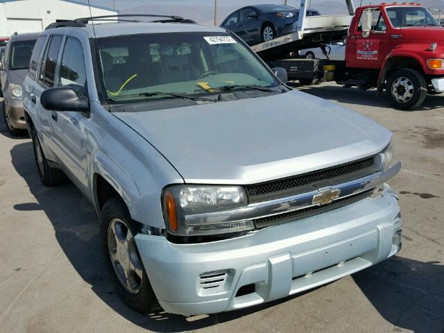 1GNDT13S682207981 - 2008 CHEVROLET TRAILBLAZE SILVER photo 1