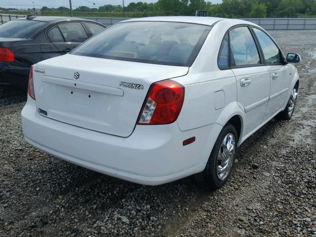 KL5JD56Z87K597351 - 2007 SUZUKI FORENZA BA WHITE photo 4