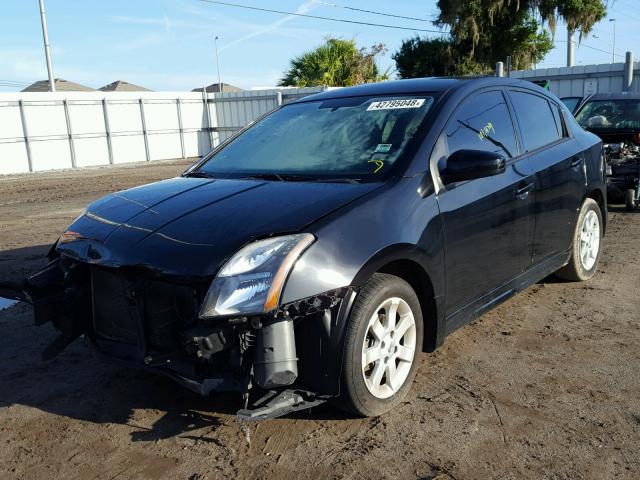 3N1AB6AP9CL701515 - 2012 NISSAN SENTRA 2.0 BLACK photo 2