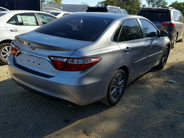 4T1BF1FK5HU690558 - 2017 TOYOTA CAMRY LE SILVER photo 4