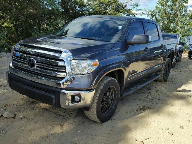 5TFEM5F18HX115892 - 2017 TOYOTA TUNDRA CRE CHARCOAL photo 2