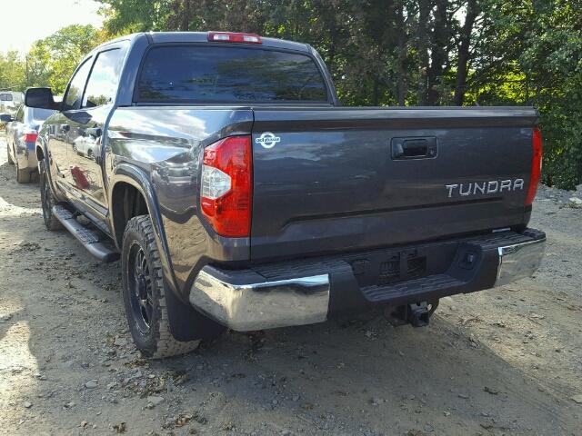 5TFEM5F18HX115892 - 2017 TOYOTA TUNDRA CRE CHARCOAL photo 3