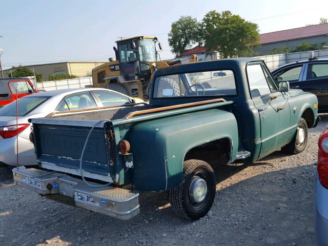 CS1481131128 - 1968 CHEVROLET C10 GREEN photo 4