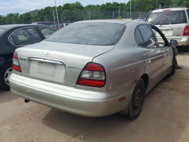 KLAVB69231B306744 - 2001 DAEWOO LEGANZA SE SILVER photo 4