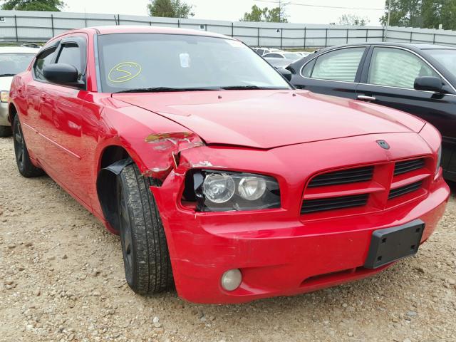 2B3LA43G18H199028 - 2008 DODGE CHARGER RED photo 1