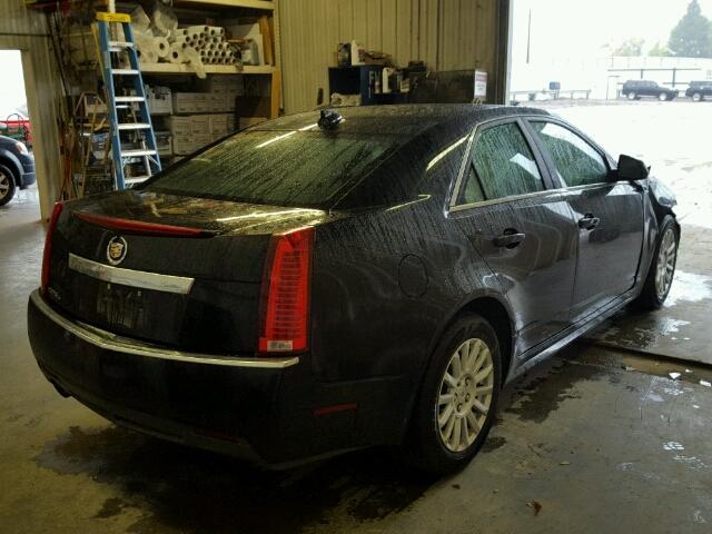 1G6DG5E55D0105785 - 2013 CADILLAC CTS BLACK photo 4