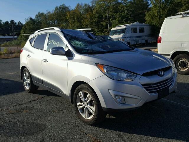 KM8JUCAC0DU696677 - 2013 HYUNDAI TUCSON GLS SILVER photo 1