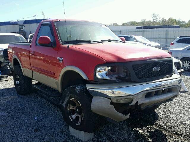 1FTRF18LXXNC03078 - 1999 FORD F150 RED photo 1