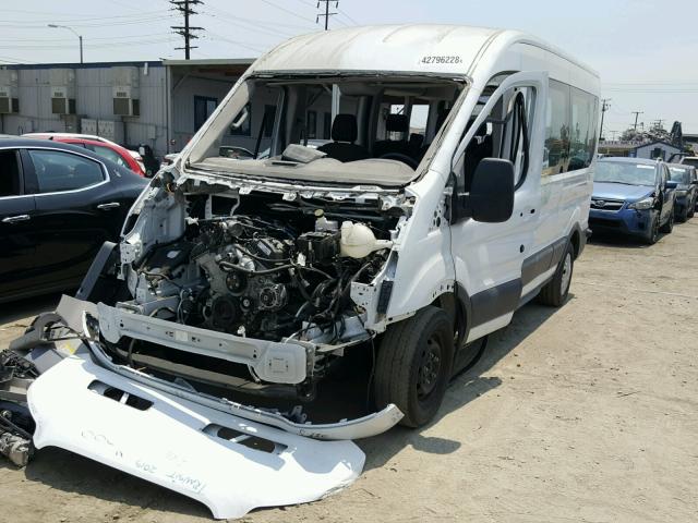 1FBZX2CM3FKA94552 - 2015 FORD TRANSIT T- WHITE photo 2