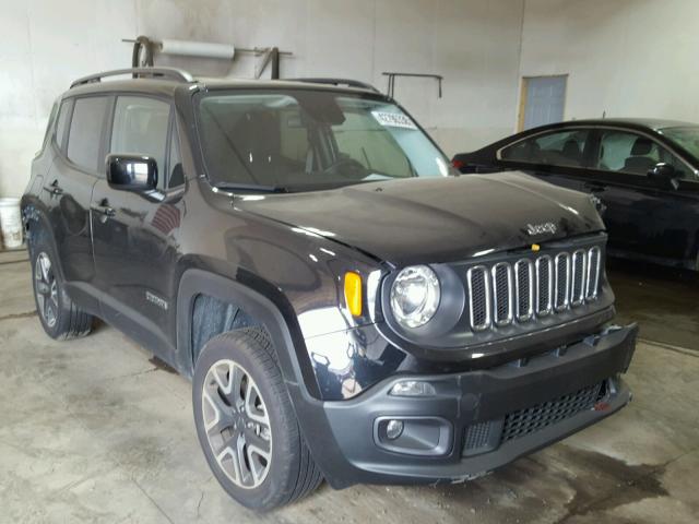 ZACCJBBB0HPG49209 - 2017 JEEP RENEGADE L BLACK photo 1