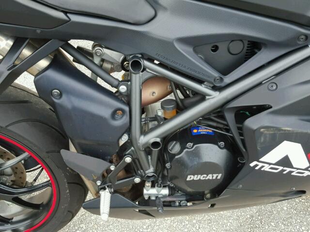 ZDM1XBMV6DB023511 - 2013 DUCATI SUPERBIKE BLACK photo 7