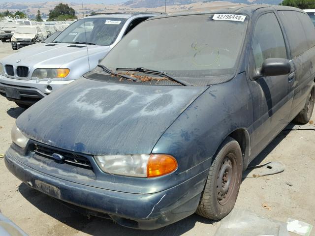 2FMZA51U1WBC97026 - 1998 FORD WINDSTAR W GREEN photo 2