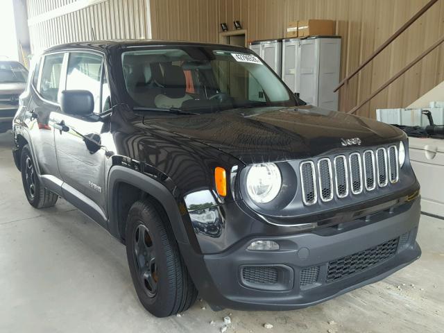 ZACCJAAH0FPB71521 - 2015 JEEP RENEGADE S BLACK photo 1
