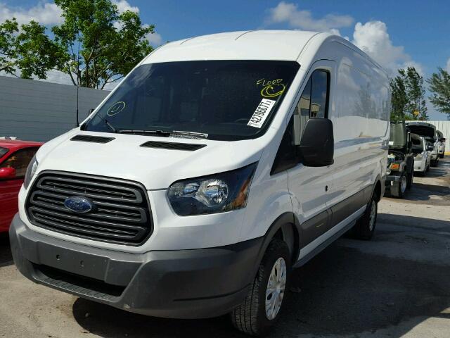 1FTYR2CG7GKB27047 - 2016 FORD TRANSIT T- WHITE photo 2