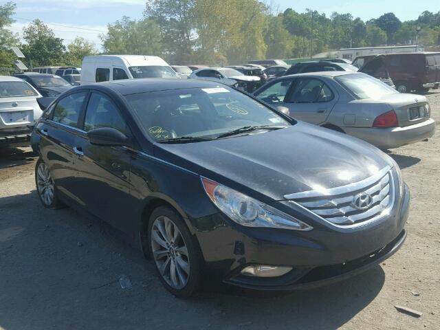 5NPEC4AC7BH109428 - 2011 HYUNDAI SONATA SE BLACK photo 1