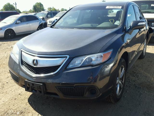 5J8TB4H35DL002474 - 2013 ACURA RDX CHARCOAL photo 2