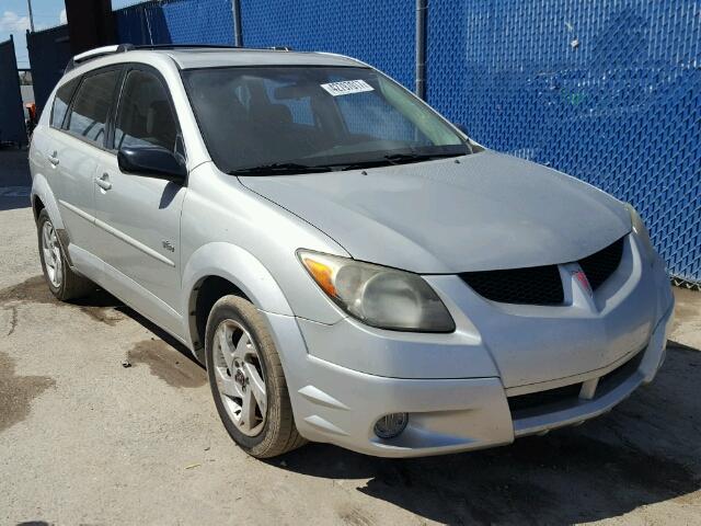 5Y2SL628X3Z470042 - 2003 PONTIAC VIBE SILVER photo 1