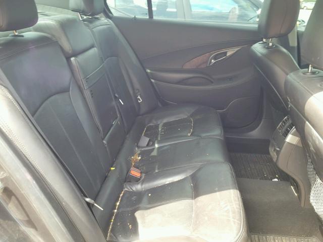 1G4GJ5E34DF219344 - 2013 BUICK LACROSSE T GRAY photo 6