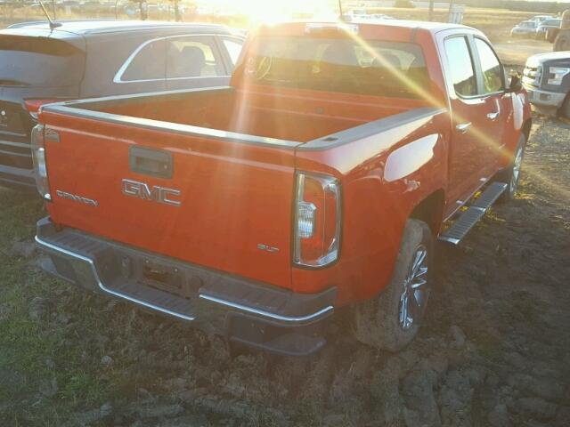 1GTG5CE32F1184378 - 2015 GMC CANYON SLT RED photo 4