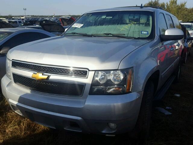 1GNSCJE06ER104159 - 2014 CHEVROLET SUBURBAN GRAY photo 2