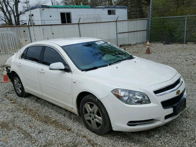 1G1ZG57B18F179092 - 2008 CHEVROLET MALIBU LS Ağ foto 1