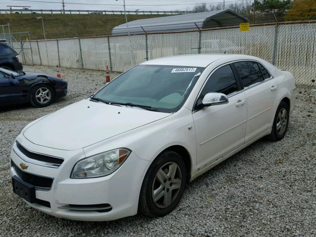 1G1ZG57B18F179092 - 2008 CHEVROLET MALIBU LS Ağ foto 2
