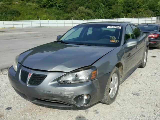 2G2WP552X81171517 - 2008 PONTIAC GRAND PRIX GRAY photo 2