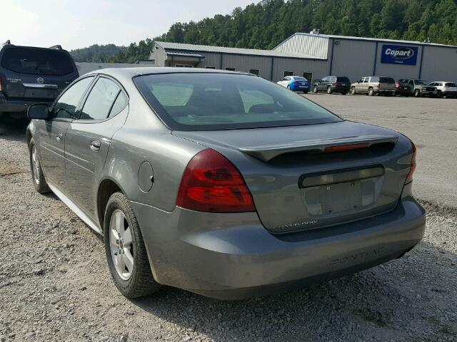 2G2WP552X81171517 - 2008 PONTIAC GRAND PRIX GRAY photo 3