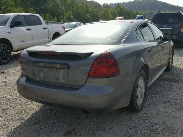 2G2WP552X81171517 - 2008 PONTIAC GRAND PRIX GRAY photo 4