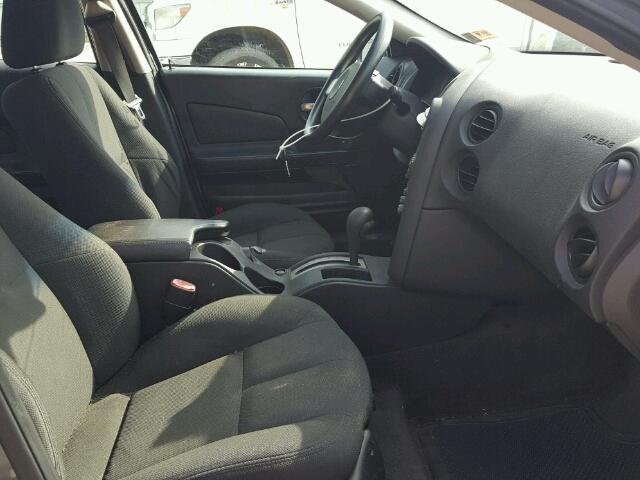 2G2WP552X81171517 - 2008 PONTIAC GRAND PRIX GRAY photo 5