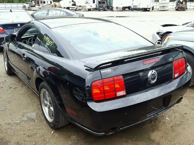 1ZVFT82H165172775 - 2006 FORD MUSTANG GT BLACK photo 3