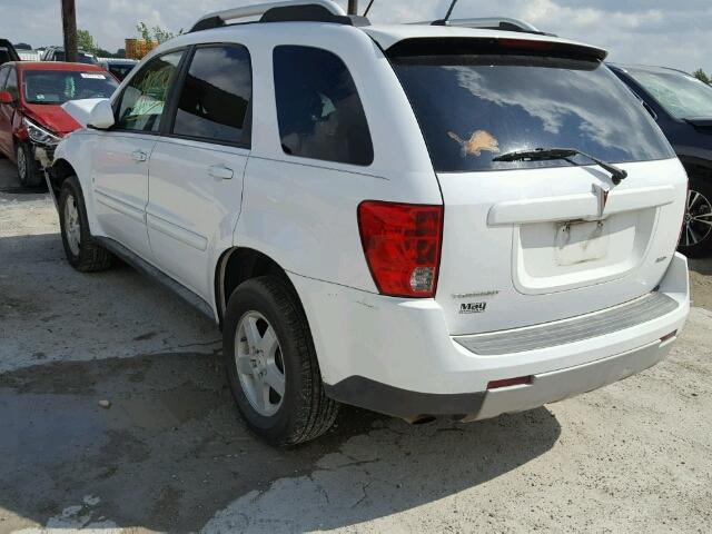 2CKDL43F996212876 - 2009 PONTIAC TORRENT WHITE photo 3