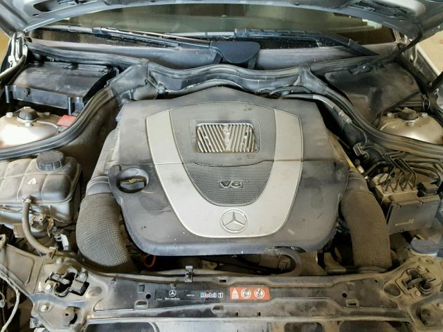 WDBRF92H27F902703 - 2007 MERCEDES-BENZ C 280 4MAT SILVER photo 7