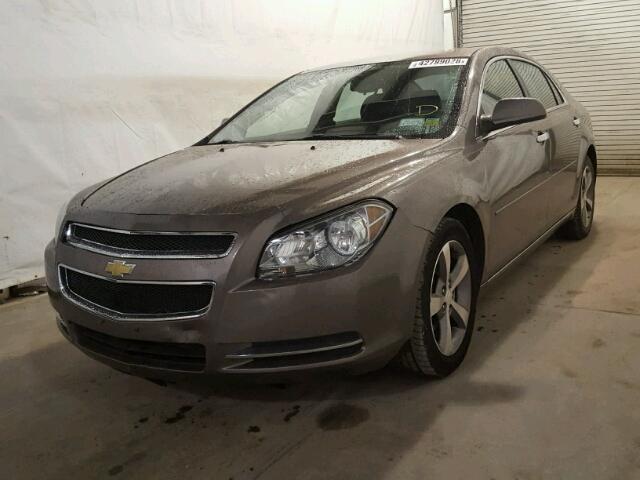 1G1ZC5E01CF324878 - 2012 CHEVROLET MALIBU 1LT GRAY photo 2